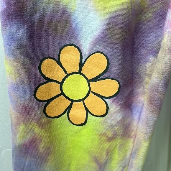 Urban Outfitters Flower Power Out From Under Tie Dye Sweatpants XS - Picture 5 of 15